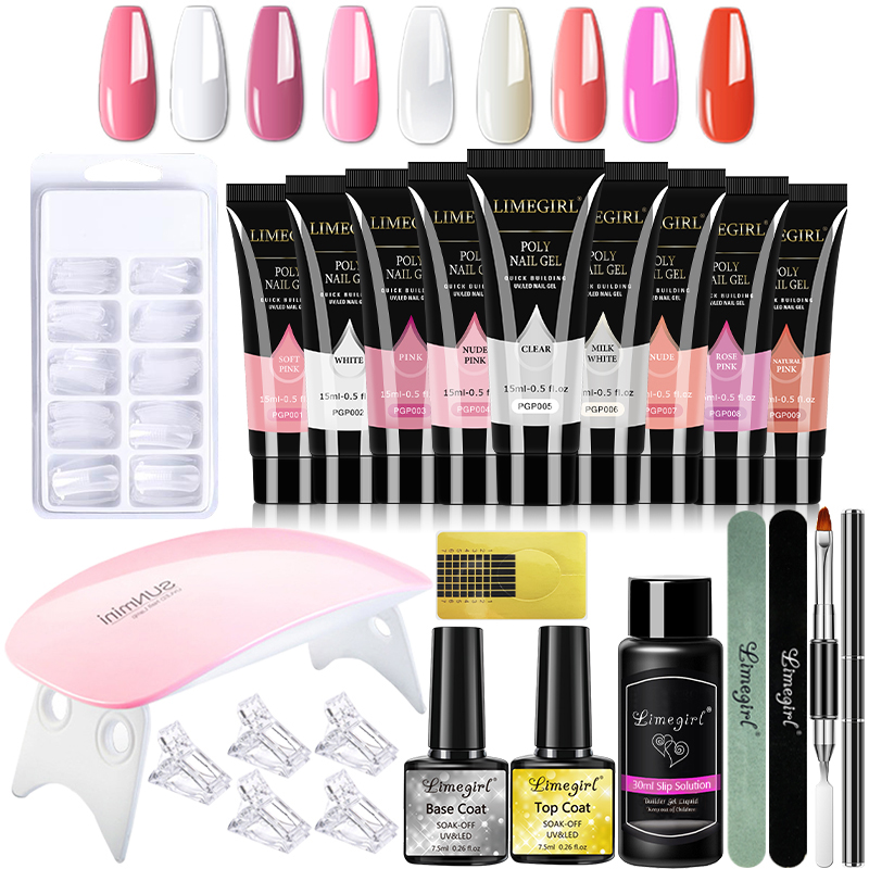 Nail Art Ombre - 15 мл набор гелей для быстрого