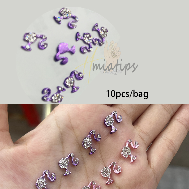 10 шт., роскошные блестящие по – обзор и цена Nail Art Valentines Day