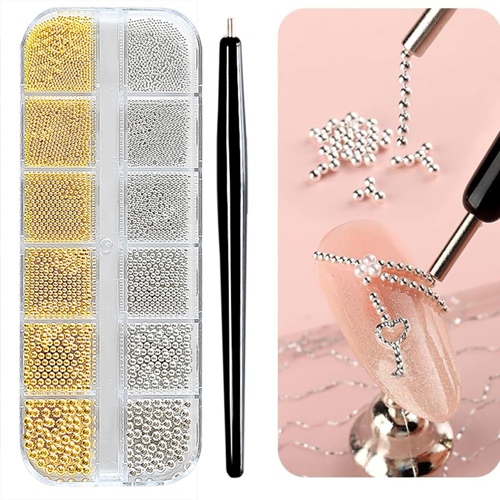 12 сеток, золотые/серебряные м – обзор и цена Nail Art Valentines Day