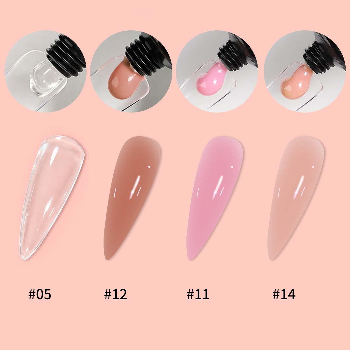Набор гелей для наращивания но – обзор и цена Nail Art Ombre