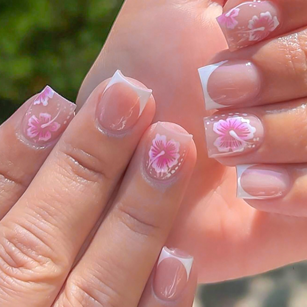 24 шт., накладные ногти с фран – обзор и цена Nail Art Press On