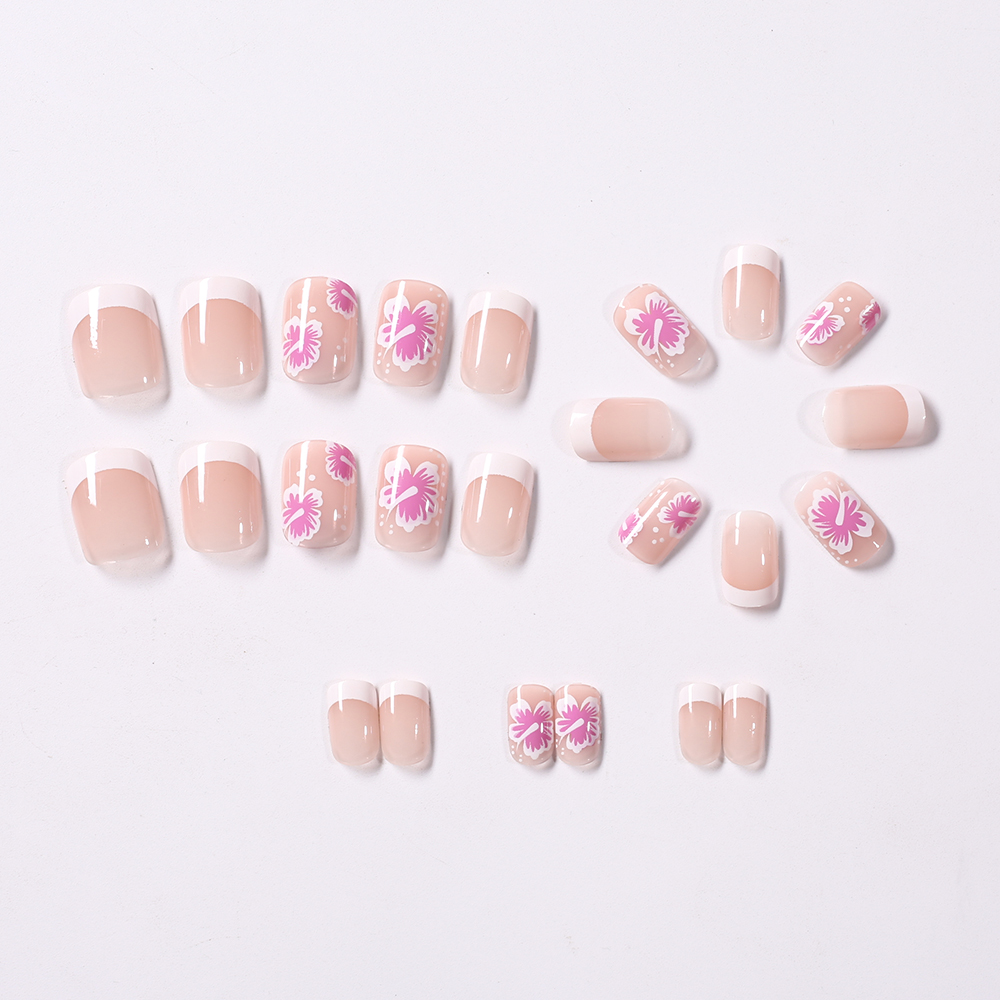 24 шт., накладные ногти с фран – обзор и цена Nail Art Press On