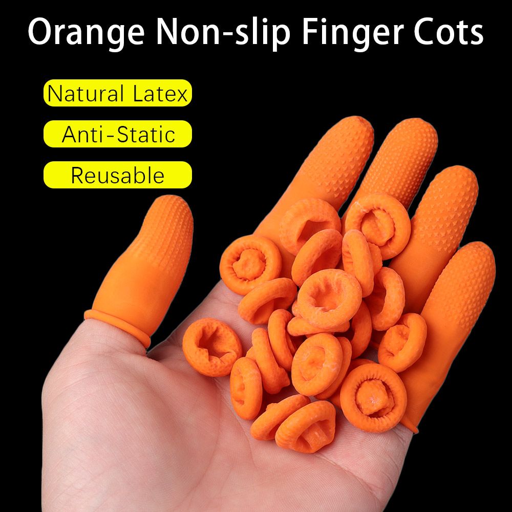 100 шт. многоразовых защитных  – обзор и цена Nail Art Orange