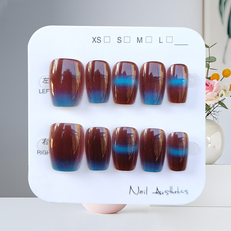 10 шт., осень-зима, новый стил – обзор и цена Nail Art Press On